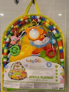 Новый Развивающий коврик Baby Go Африка