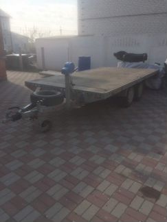 Продажа польского прицепа автовоза лафета Syland