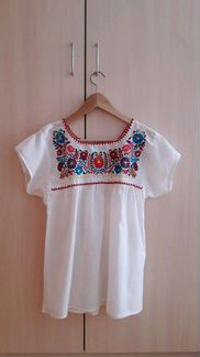 Блузка ручной работы Мексика р.S