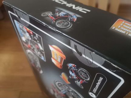 Новый lego Technic 42036 Стритбайк