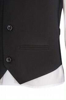 Новый черный жилет Stenser Ж10 Размер 32/122