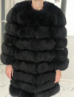 Шуба из песца