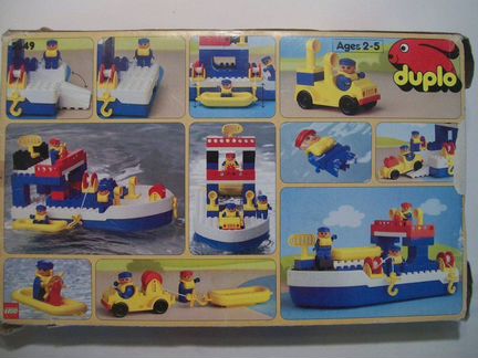 Kорабль Lego Duplo 2649 в отличном состоянии