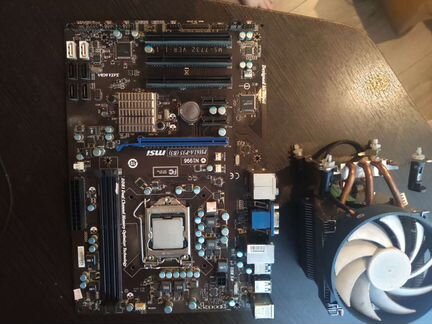 Материнская плата с процессором i5 2400