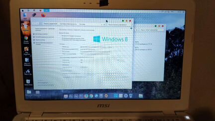 Ноутбук MSI X370 AMD E2-1800 озу 4gb 13.3 500gb