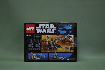 Lego 75133 Боевой набор Повстанцев (новый)