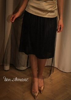 Юбка черная