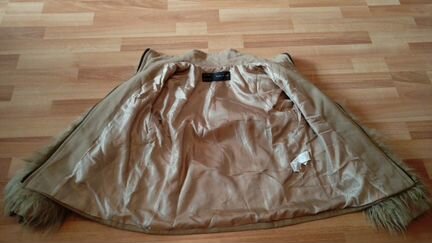 Новая куртка zara р. М (р.44-46) мех 28