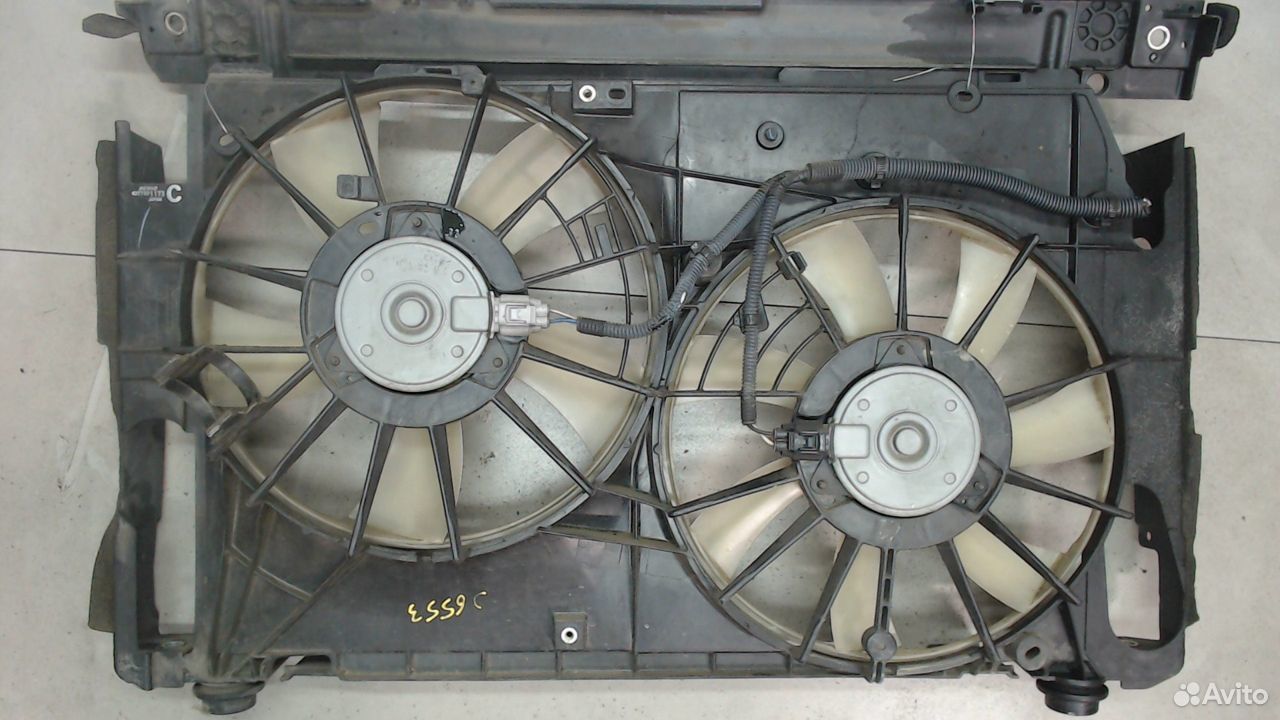 84991104171  Вентилятор радиатора Toyota RAV 4, 2008 