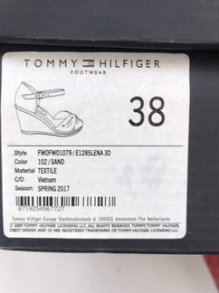 Босоножки Tommy Hilfiger