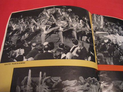 Журнал - программа ресторана lido (Париж,1964 г)