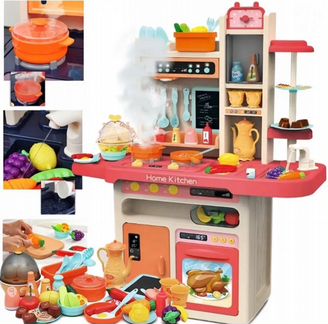 Детская Кухня kitchen 889-162 Вода, Пар,Музыка, Яй