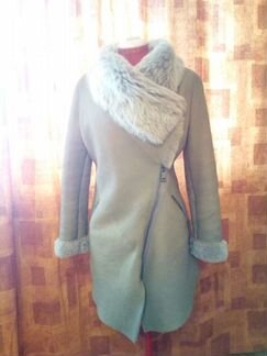 Дубленка из овчины с отделкой тосканой