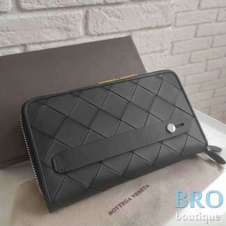 Мужской клатч кожаный кошелёк Воttеga Vеneta