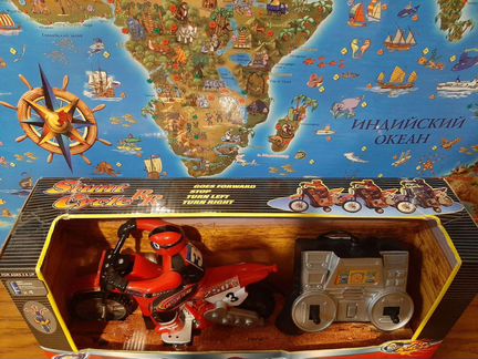 Мотоцикл на пульте управления