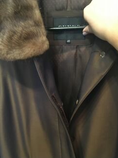 Полупальто на кроличьем меху