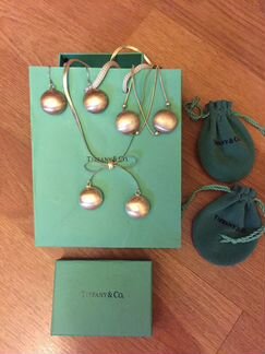 Комплект серебряных украшений Tiffany &Co