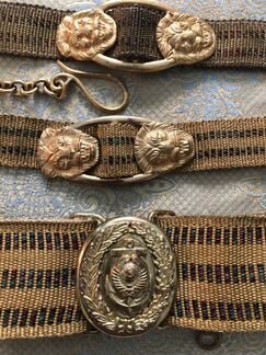 Ремень парадный морской адмиральский