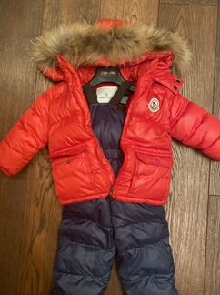 Зимний костюм moncler для девочки