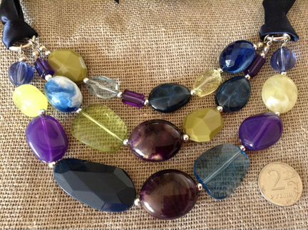 Бусы ожерелье zara