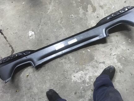 Бмв G30/31 накладка заднего бампера М-пакет