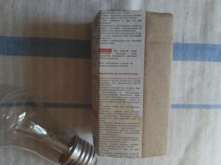 Лампочки накаливания Lisma - 95 Bт Остатки