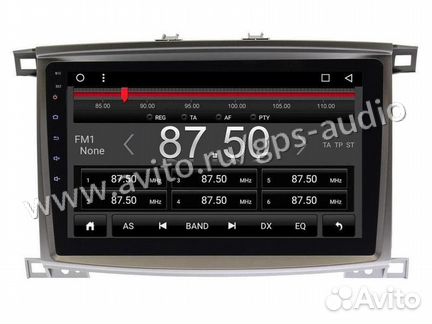Магнитола 8 ядер Toyota Land Cruiser 100 2003-2007