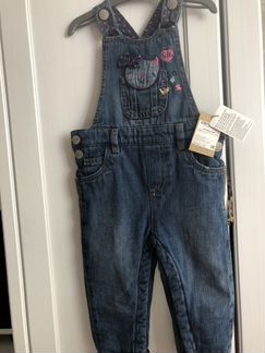 Джинсовый комбинезон mothercare (Новый)