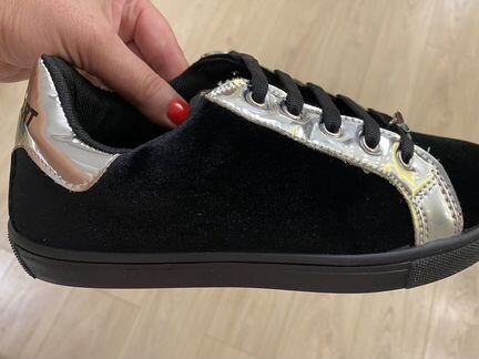Сникерсы кеды бархат новые Италия Shop Art 36 р