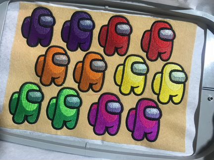 Нашивка Among Us амонг ас