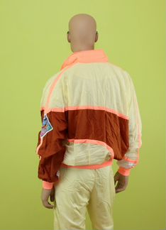 Легенда 90-х Винтажный Анорак-олимпийка Hotdogger