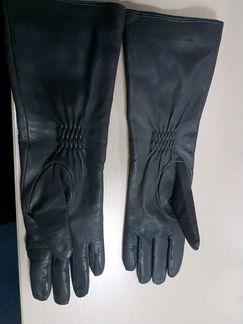 Перчатки кожаные теплые Eleganzza