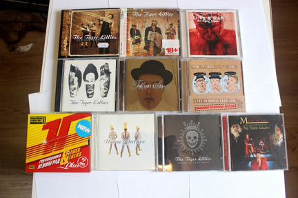 CD The Tiger Lillies 10 шт