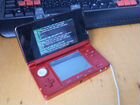 Nintendo 3ds old, красная и прошитая