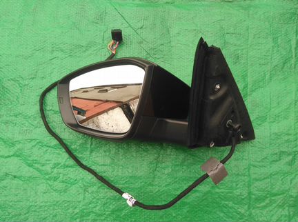 Зеркало левое 15 контактов Шкода Октавия А7