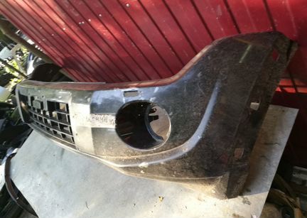 Mitsubishi Pajero 4 бампер передний Митсубиси IV