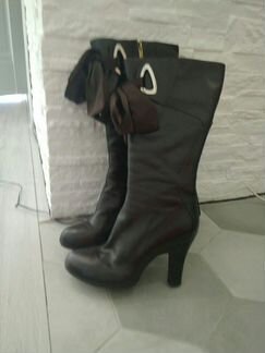 Сапоги натуральная кожа