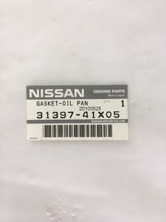 Прокладка поддона АКПП Nissan 3139741X05