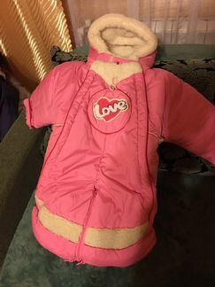 Комбинезон для девочки зимний