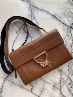 Сумка Coccinelle коричневая карамельная