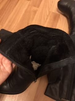 Кожаные зимние сапоги Elmonte