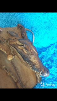 Сумка крокодиловая кожа,Эксклюзив