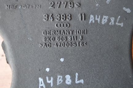 Рычаг задний левый нижний Audi A4 B8 A5