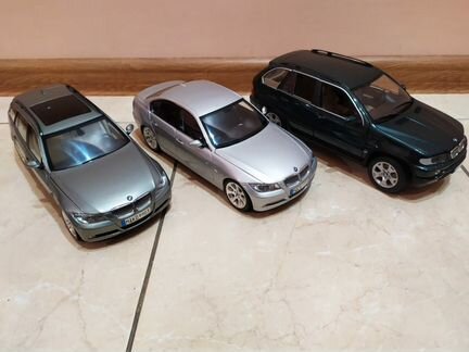 1/18 модели Bmw 3 series, x 5