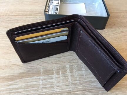 Мужской кошелёк из натуральной кожи