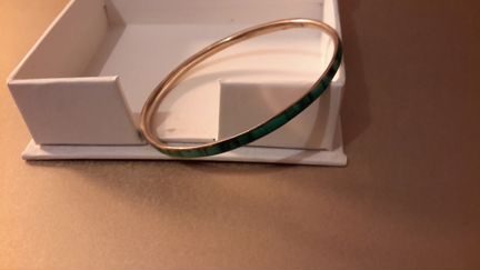 Браслет малахит малахитовый бронза новый 4шт