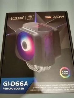 Кулер PCcooler GI-D66A Halo RGB