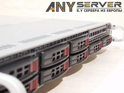 Сервер Supermicro 1027R 2xE5-2640 96Gb 8x2.5
