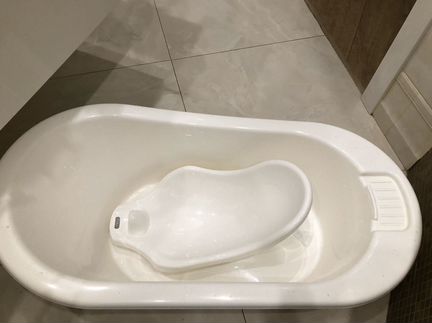 Ванночка и горка для купания