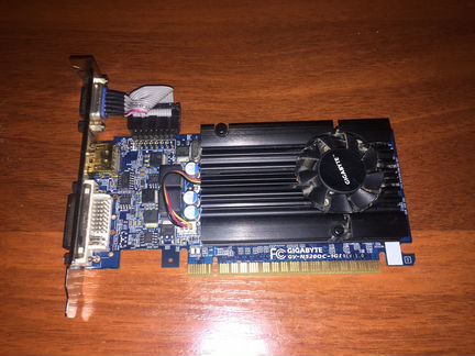 Видеокарта gigabyte GeForce GT 520 1GV-N520OC-1GB